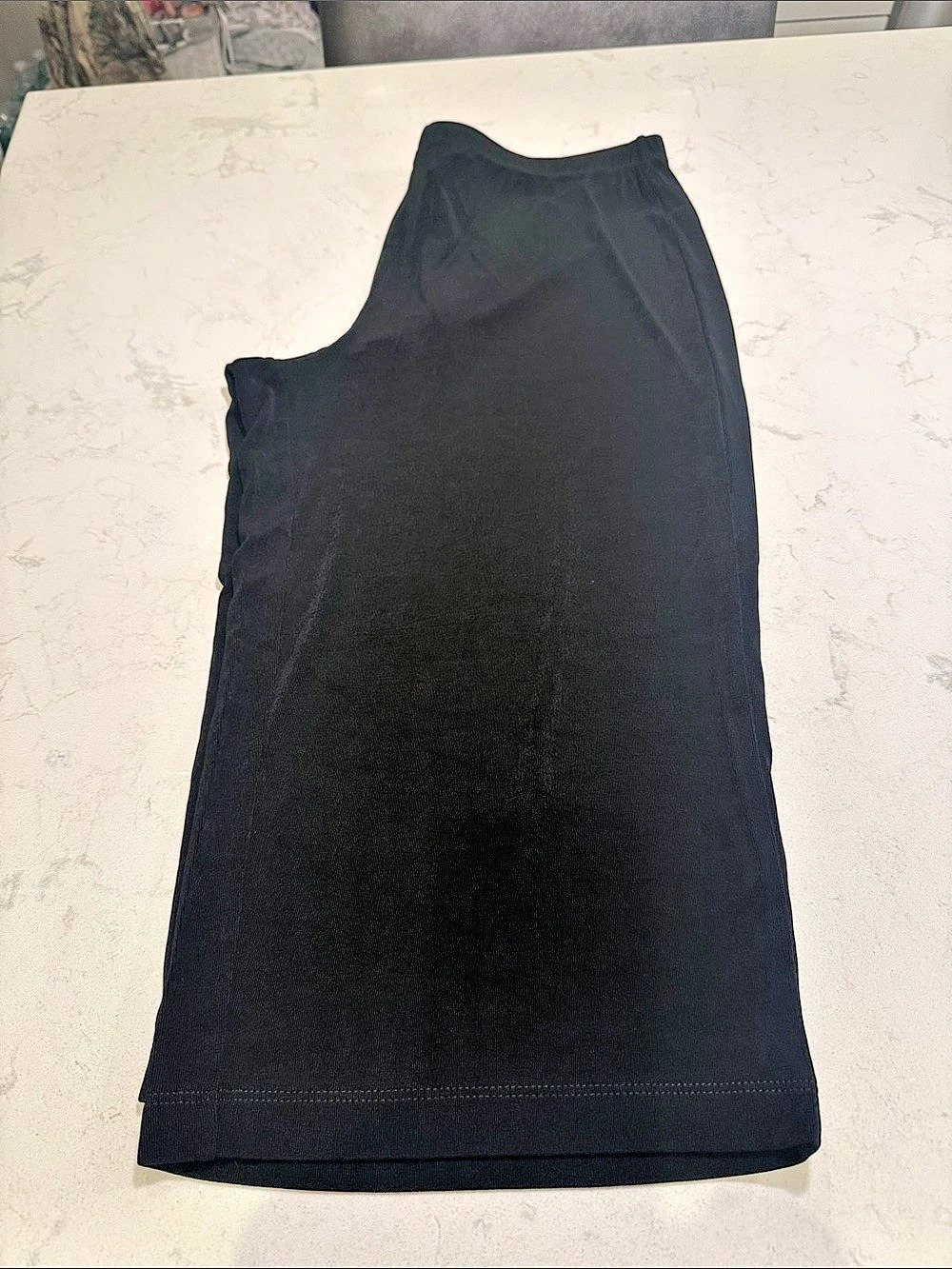 Black wide leg Chico’s travelers
